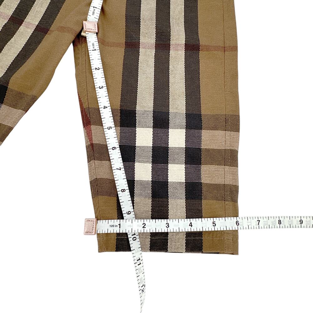 BURBERRY Andrea Check Biker Short XS - Picture 13 of 13